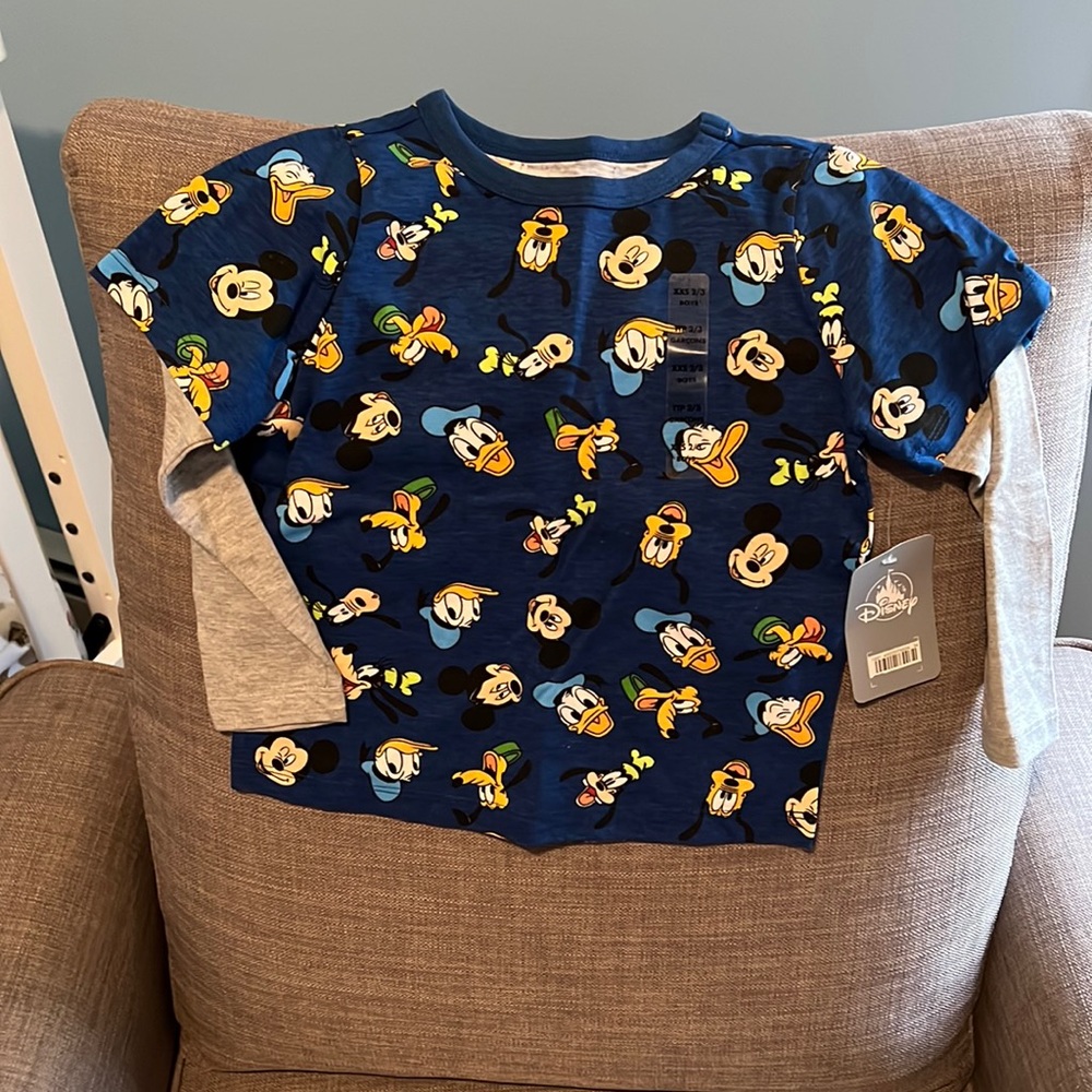 Toddler boys Disney characters shirt!